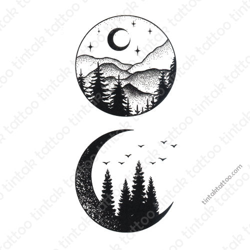 Minimalist Temporary Tattoo Sticker 001-5