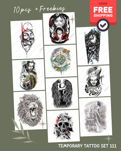 Tintak Temporary Tattoo Sticker Set/Bundle Cover
