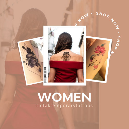 Temporary Tattoo Women Collection Cover