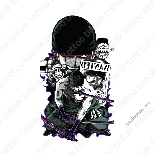 Stylized illustration of a character with a mask and tied hands, holding a newspaper with text, on a white background.