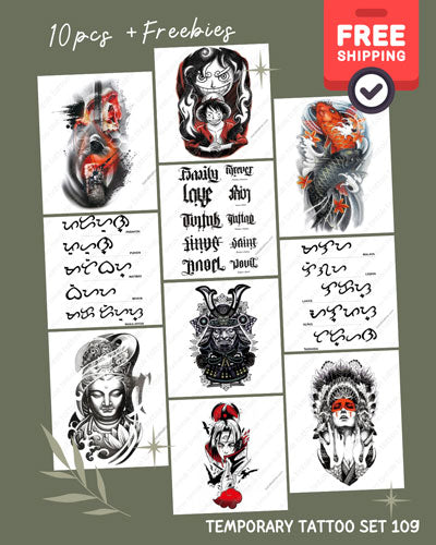 Tintak Temporary Tattoo Sticker Set/Bundle Cover