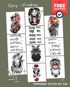 Tintak Temporary Tattoo Sticker Set/Bundle Cover