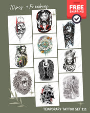 Load image into Gallery viewer, Tintak Temporary Tattoo Sticker Set/Bundle Cover